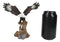 Ebros 7" Tall Bald Eagle Descending On Tree Branch Decorative Figurine Resin