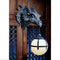 Large Sculptural Shadow Basilisk Dragon Wall Sconce Electrical Cord Ball Lamp