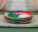 Frank Lloyd Wright Max Hoffman Rug Ceramic Appetizer Dessert Plates Pack Of 4