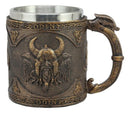 Norse Mythology Viking God Odin Alfather Coffee Mug 13oz Resin Drink Cup Tankard