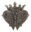 Ebros Highland Scots Luckenbooth 2 Hearts Crown Stag Thistle Wedding Wall Plaque Decor