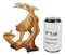 Ebros Prowling Bengal Tiger Statue 7"Tall Faux Wood Resin Tiger Family in Jungle Wildlife Scene Figurine