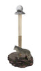 Gray Wolf and Full Moon Paper Towel Holder Kitchen Decor