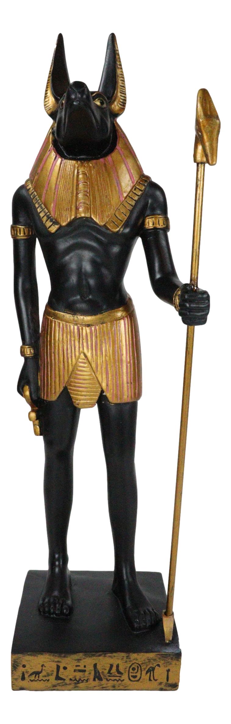 Ebros Ancient Egyptian Mummification God Anubis Classical Figurine 12" Tall