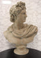 Ebros 32" Tall Large Ancient Classical Baroque Greek Roman God Apollo Belvedere Head Bust Antique Artifact Vatican Replica Decorative Statue in Museum Gallery Home Decor Sculpture - Ebros Gift