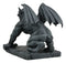 Ebros Winged Demonic Bull Gargoyle Statue Gothic Night Crawler Sentry Stone Devil