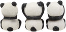 Ebros Whimsical See Hear Speak No Evil Giant Pandas Set of 3 Figurine 2"H