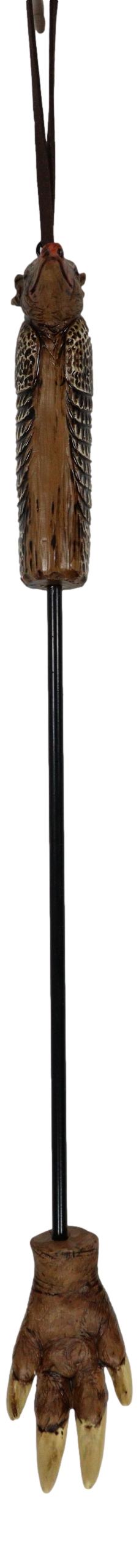 Western Armadillo Claws Long Reach Hand Back Scratcher Wall Hanging Figurine