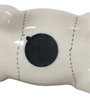 Large Ceramic Country Farmhouse Pig Swine Pork Butcher Chart Piggy Coin Bank Jar