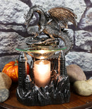 Ebros Smaug Castle Dragon Electric Oil Burner Tart Warmer Statue 9.5"H Figurine