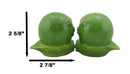 For The Love Of Vegetables 2 Green Peas In A Pod Kissing Salt Pepper Shakers Set