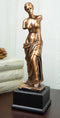Greek Goddess Venus De Milo Statue With Base Aphrodite of Milos Louvre Museum