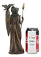 Ebros Greek Goddess Athena Wearing Helmet With Spear Aegis Shield And Owl Statue Decor