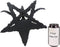 Ebros Baphomet Head On Inverted Pentagram Star Hanging Wall Decor Plaque 10.5" W