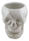 Ceramic Spooky Jointed Homosapien Human Skull Cereal Treat Soup Bowl 32oz