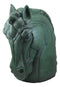 Ebros Gift Large 19" Tall Gallery Quality O'Neill Memorial Monument Horse Head Statue by Viktor Schreckengost Replica Horses Heads Sculpture Mantlepiece Centerpiece Decor Home and Office