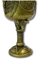 Ebros Baphomet Goblets & Chalices with 15 oz capacity Removable Stainless Cup