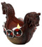 Ancient Viking Longship Candle Holder Figurine Nordic Viking Age Tea Light Decor