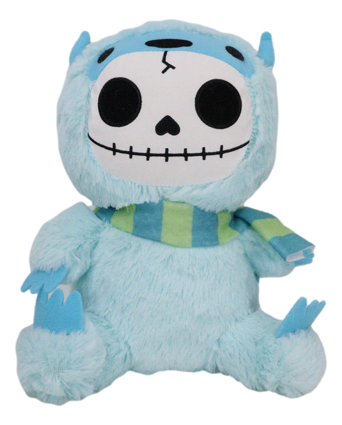 Himalayan Yeti Ape Man Snowman Furrybones Skeleton Plush Toy Doll Furry Bone - Ebros Gift