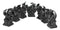 The Allegorical Seven Deadly Sins Gargoyle Figurine Set of 7 Wicked Gargoyles