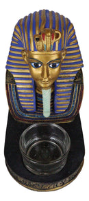 Ancient Egyptian King Ruler Pharaoh Tutankhamun Votive Candle Holder Statue