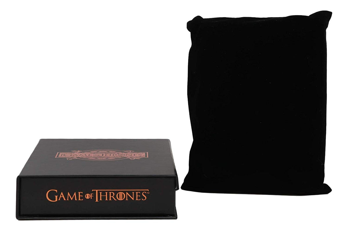 Game of Thrones Targaryen Dragon Sigil Fire and Blood Embossed Journal 5"x7" - Ebros Gift