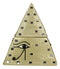 Ebros Egyptian Mirror Pyramid Eye of Horus Hinged Jewelry Box Figurine Statue