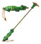 Toad Frog With Webbed Feet Long Reach Hand Back Itch Scratcher Figurine 20"L