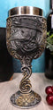 Gothic Alchemy Black Death Steampunk Plaque Doctor Edgar Poe Wine Goblet Chalice