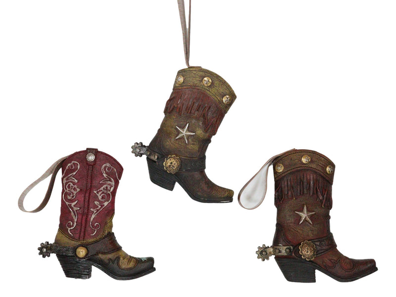 Pack of 6 Lone Star Lace Cross Turquoise Western Cowboy Cowgirl Boot Wall Decors