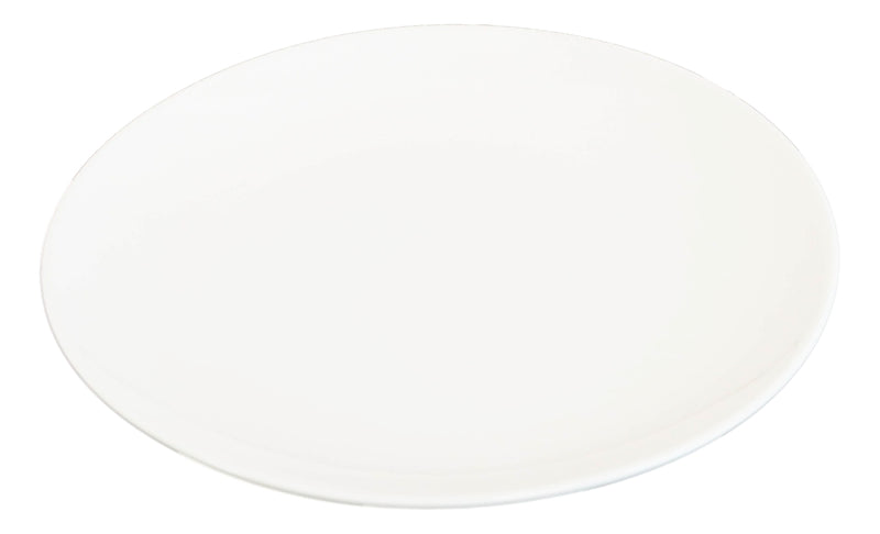 Ebros Pack Of 6 White Porcelain Round Plates (7" Appetizer Dessert Side Plate)