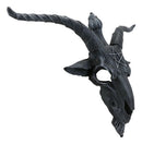Ebros Faux Stone Sabbatic Goat Mendes Baphomet Skull Wall Decor Plaque