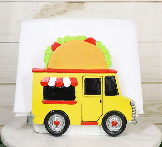 Fiesta Party Taste Of Mexico Tex-Mex Taco Food Truck Hot Service Napkin Holder - Ebros Gift