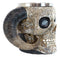Ram Horned Tribal Floral Lace Tooled Skull Beer Stein Tankard Coffee Cup Mug