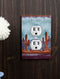 Pack of 2 Southwestern Desert Cactus Double Receptacle Wall Electrical Plate