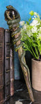 Ebros Nagini Black Orb Snake Cosplay Wand 9.5" Tall Accessory Fantasy Decor