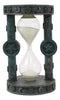 Ebros 6"Tall Church of Satan Sabbatic Goat Idol Baphomet Skull Medallion Sand Timer