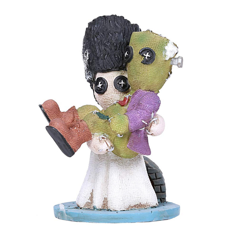 Ebros Pinheadz Monster with Voodoo Stitches Figurine 4.25"H Wedding Frankenstein