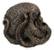 Fantasy Cthulhu Monster Octopus Skull With Tentacles Sucker Arms Figurine 7"L