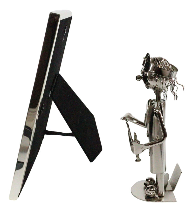 Ebros Nurse Practitioner Metal Sculpture 5"X7" Picture Frame Vertical Horizontal