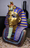 Ancient Egyptian 9 Inch Height King Tut Burial Mask Bust Figurine Resin Statue