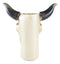 Wildlife Southwestern Rustic Steer Ox Bull Cow Skull Vase Planter Decor Figurine