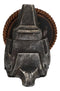Rustic Western Pistol Revolver Gun Coaster Set With 4 Braided Ropes Coasters