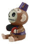 Furrybones Circus Monkey Playing An Accordion Voodoo Skeleton Statue Furry Bones