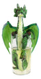 Cocktail Spirit Drunk Mojito Lime Highball Dragon Statue Fantasy Decor Figurine