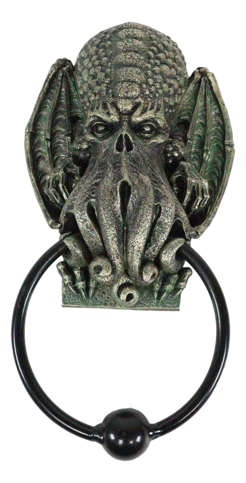 Ebros Nautical Ocean Monster Cthulhu Kraken Octopus Door Knocker Sculpture
