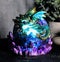 Ebros Fantasy Green Earth Terra Dragon Baby In Egg With LED Night Light Figurine