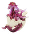 Puzzled Red Dragon Baby In Egg Figurine 3.25"H Dragon Hatchling Fossil Egg Decor