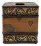 Western Rustic Tuscany Scroll Art Inspirational Faith Tissue Box Cover Figurine