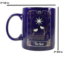Wicca Fortune Teller Psychic Tarot Cards The Star Ceramic Tea Coffee Mug Cup
